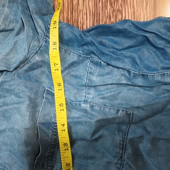 New York & Company Denim long sleeve shirt (SUPER SOFT) - Picture 13 of 16